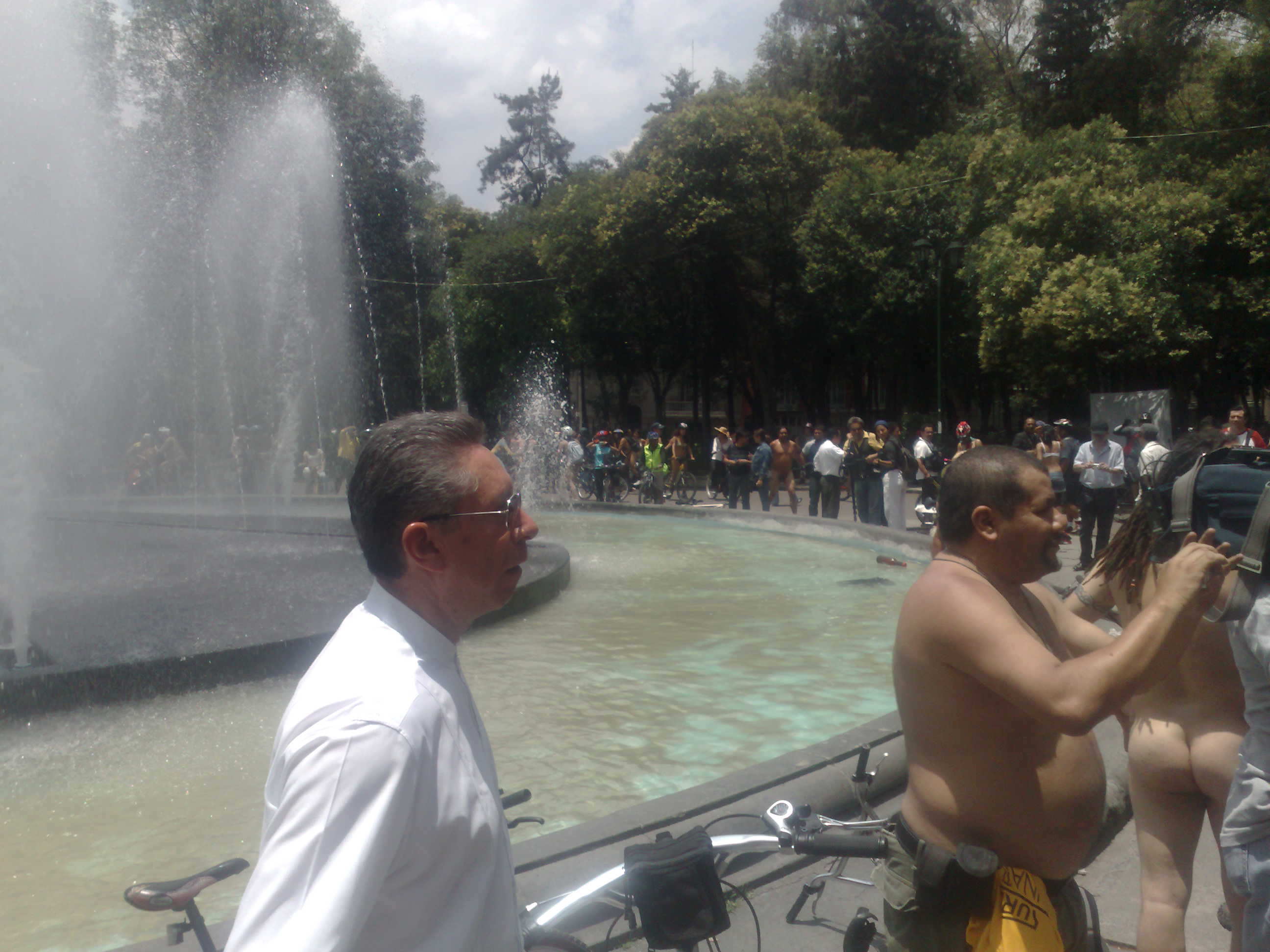 World Naked bike Ride Mexico 2010 World Naked bike Ride Mexico 2010