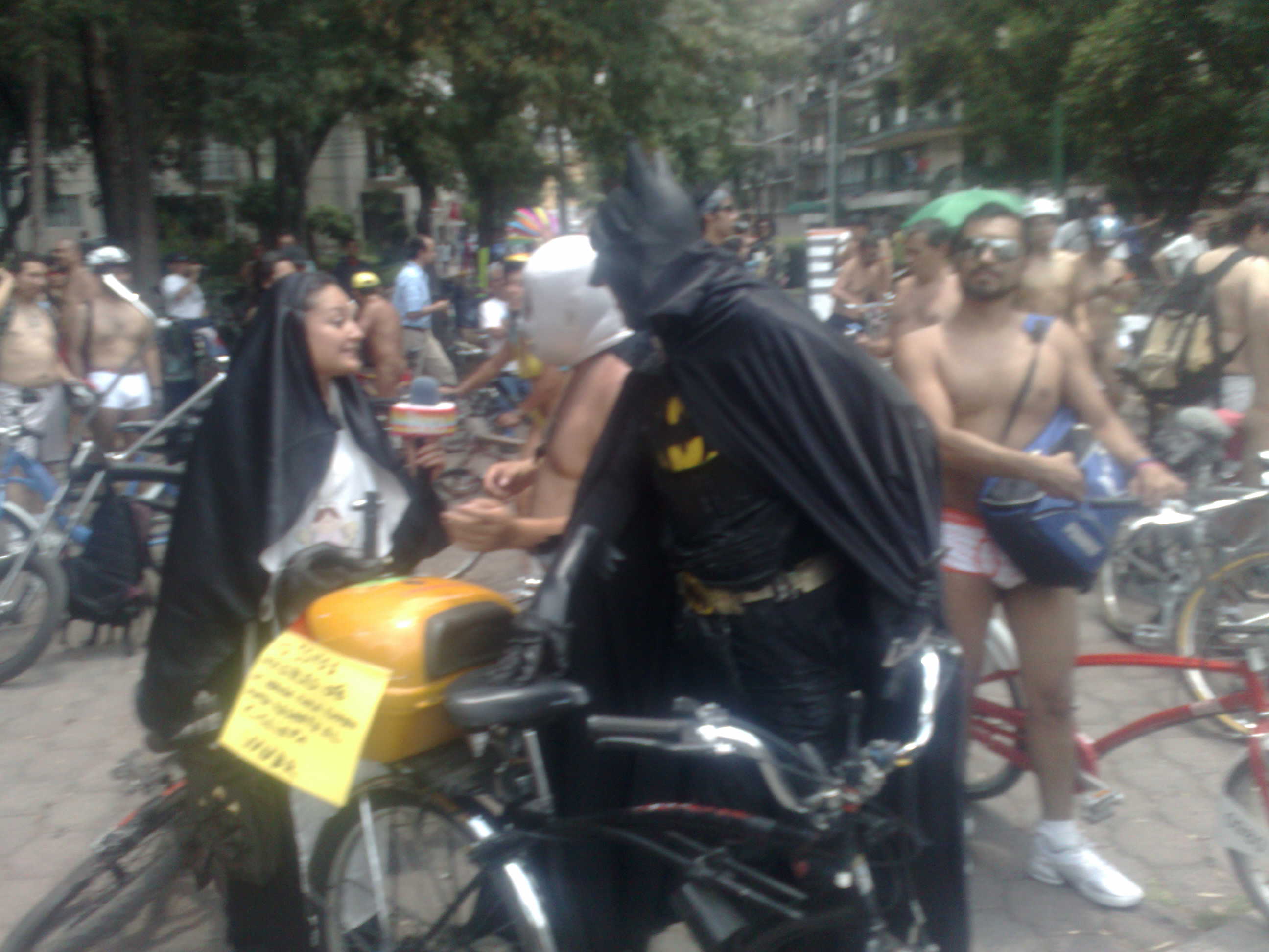 World Naked bike Ride Mexico 2010 World Naked bike Ride Mexico 2010