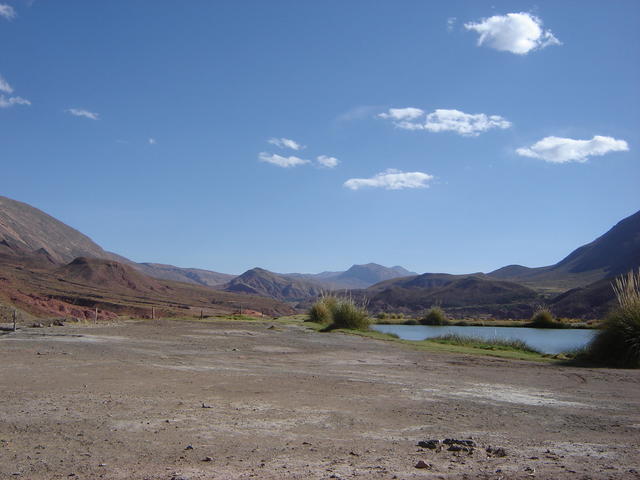 The water spring, also known as "Inca's eye"