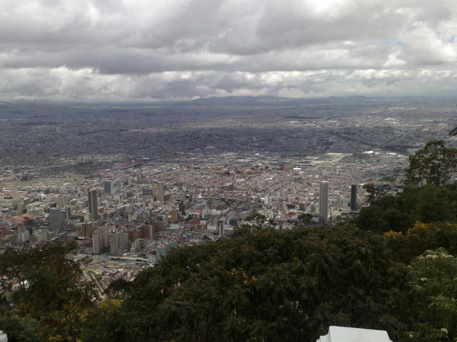 Bogotá, from Monserrate