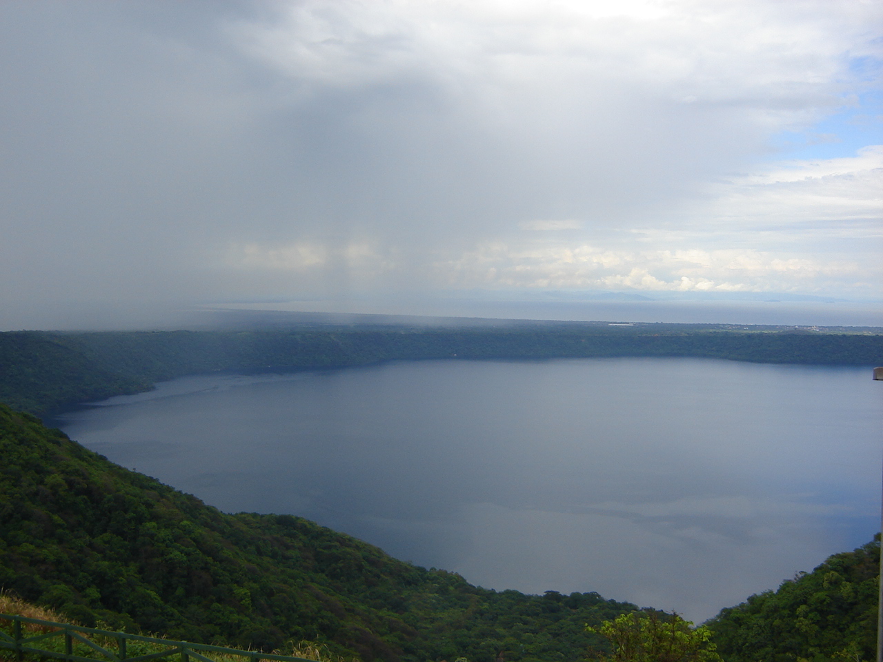 Apoyo lake, from the Catarina viewpoint Apoyo lake, from the Catarina viewpoint