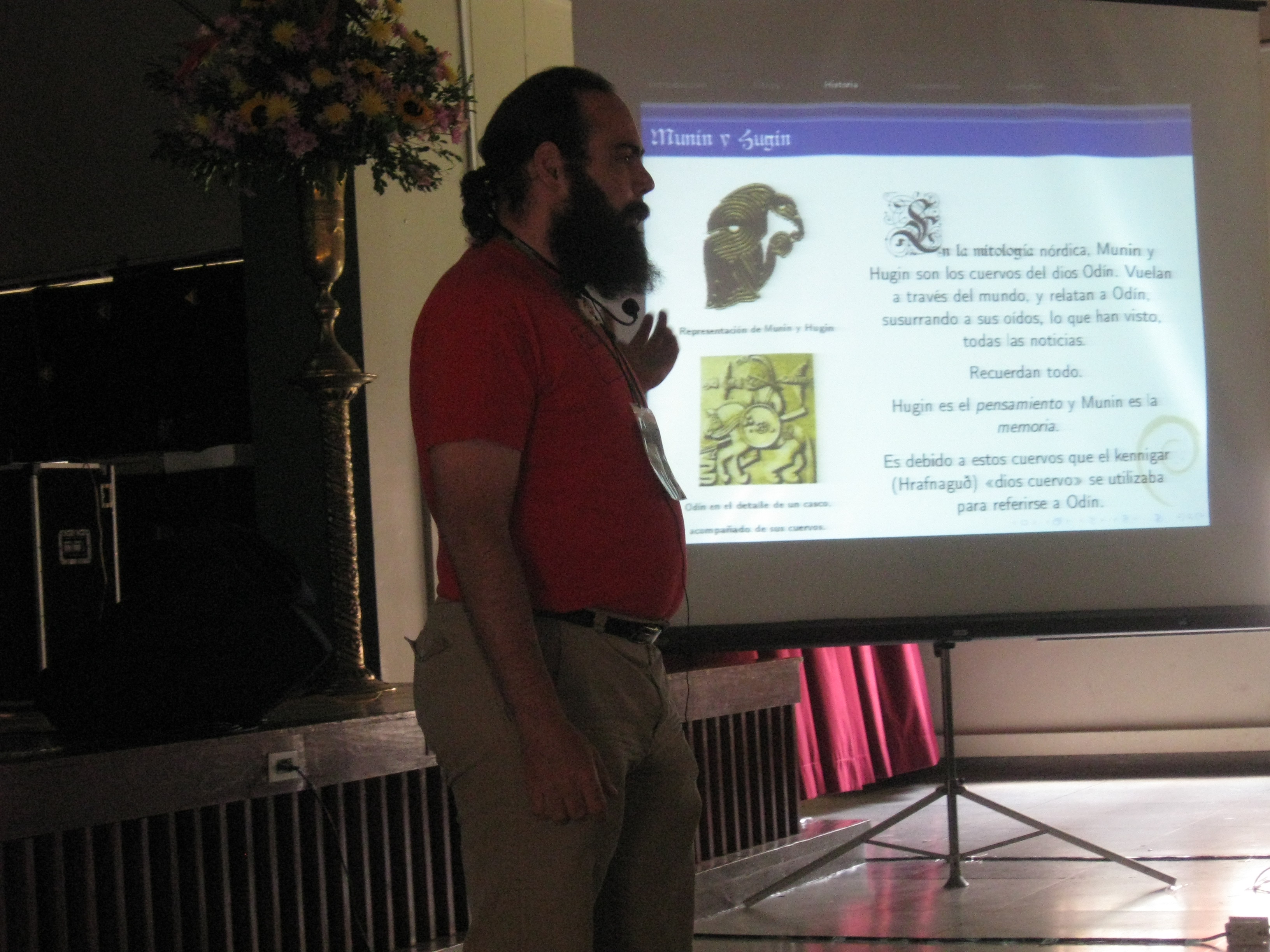 Delivering my Munin talk Delivering my Munin talk