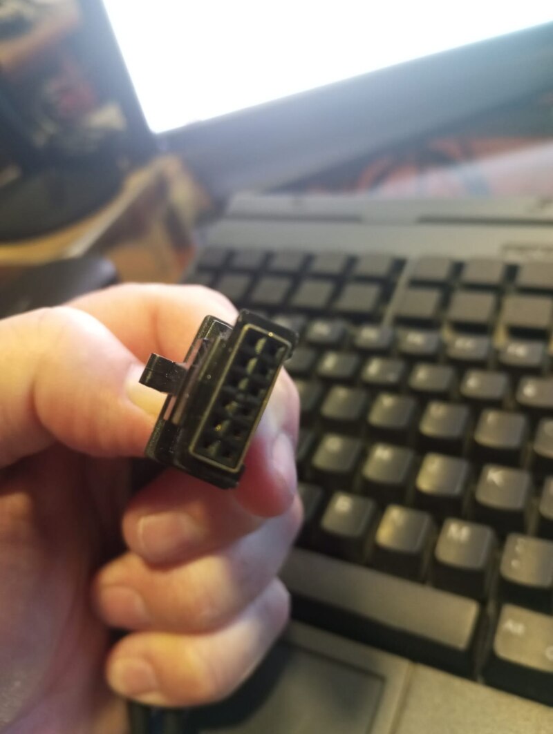 And a matching weird connector