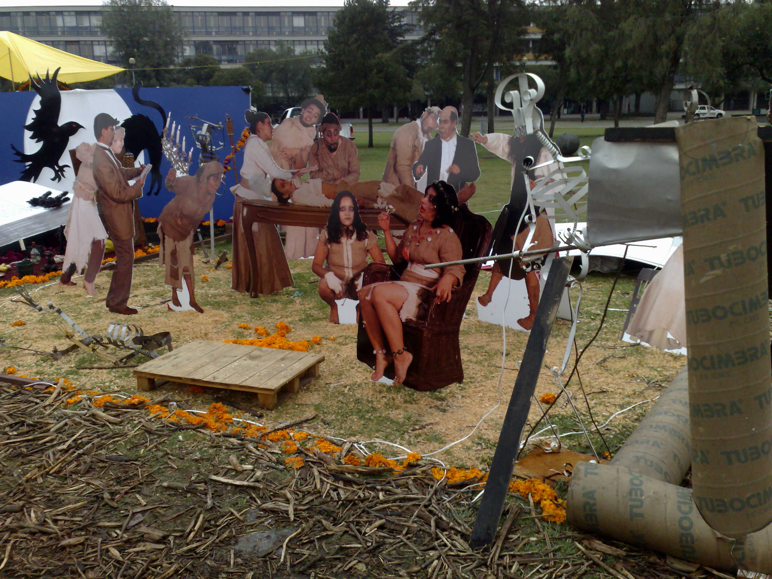 Altars in Megaofrenda UNAM 2009 Altars in Megaofrenda UNAM 2009