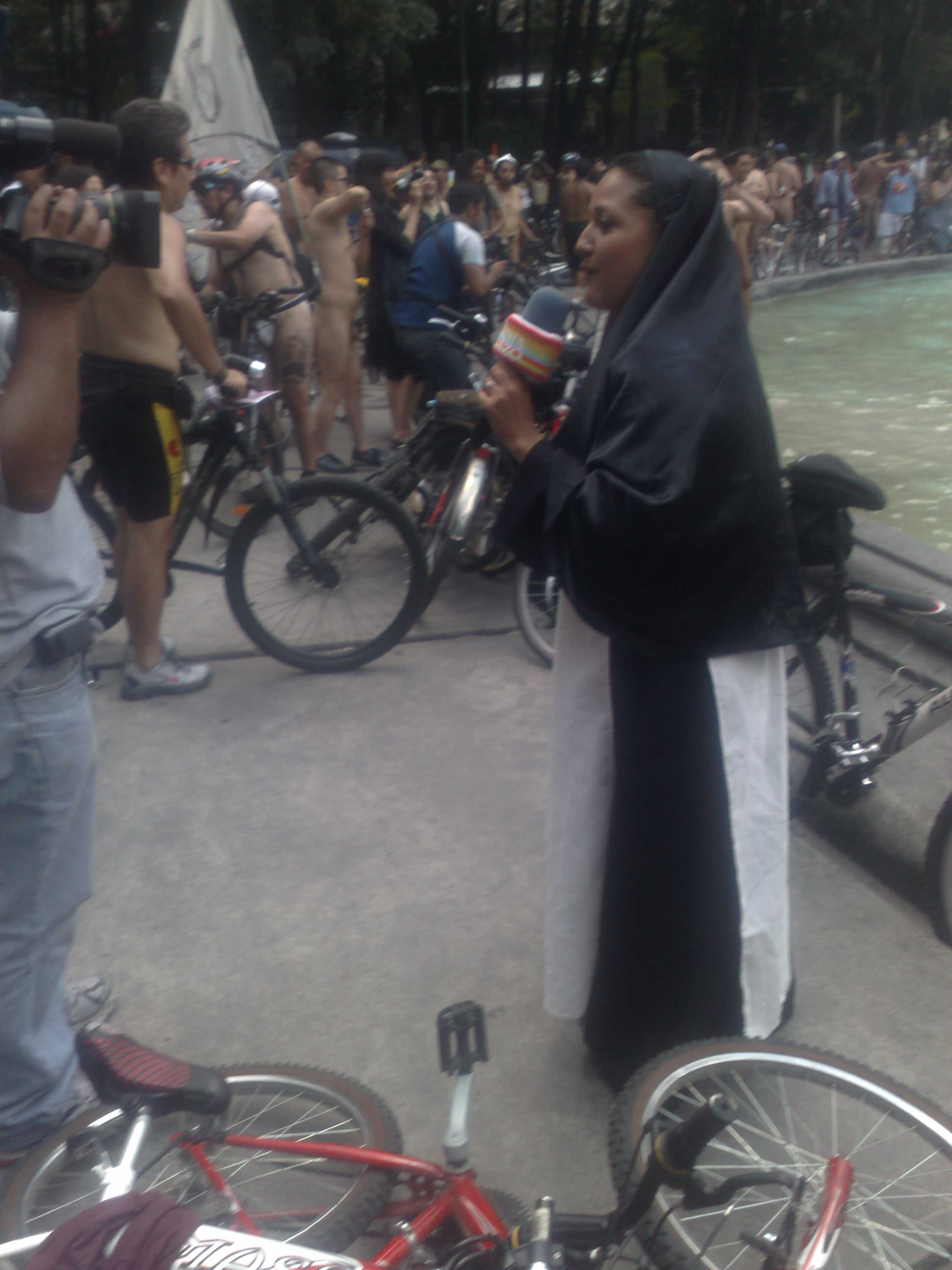 World Naked bike Ride Mexico 2010 World Naked bike Ride Mexico 2010