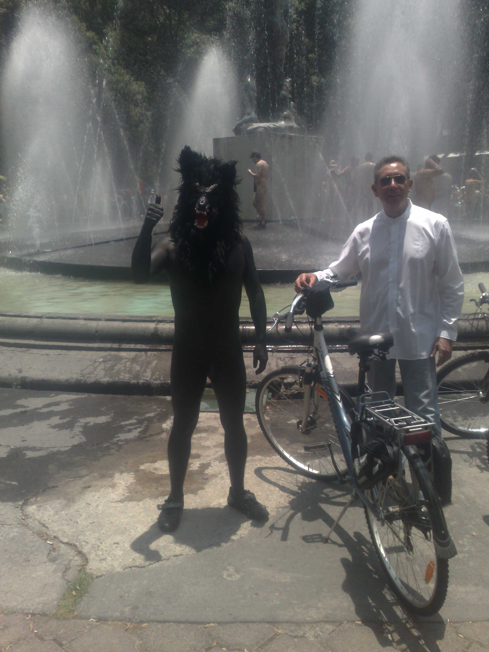World Naked bike Ride Mexico 2010 World Naked bike Ride Mexico 2010